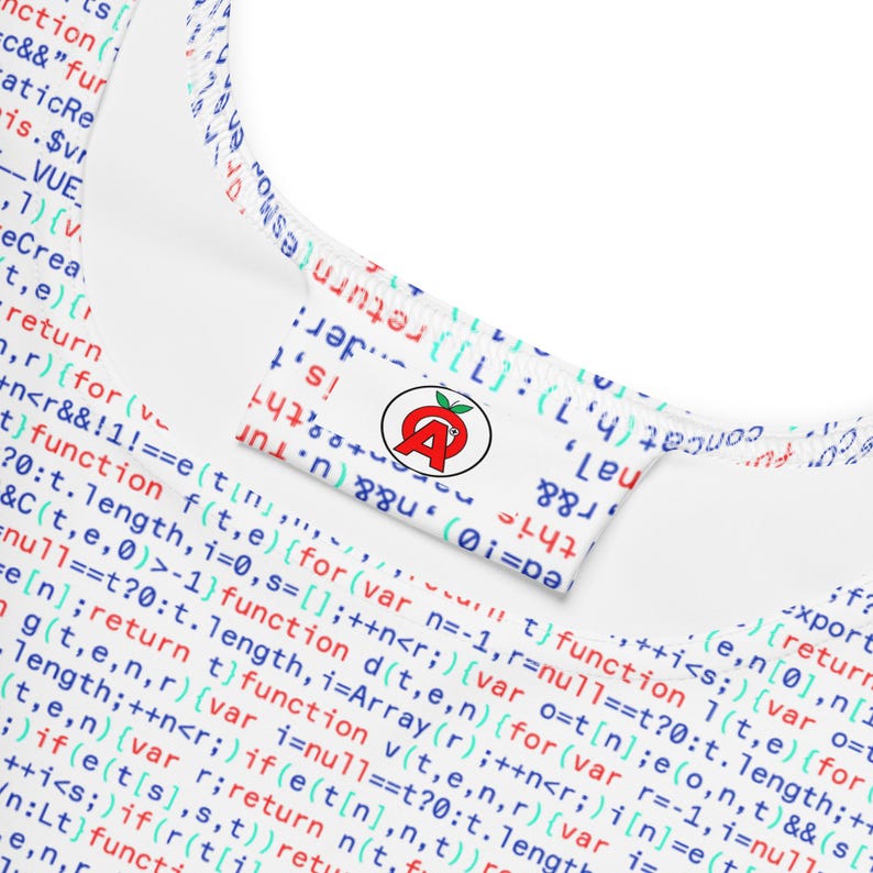 Computerprogrammiercode-Muster, All-Over-Skater-Kleid für Erwachsene, UPF50 + Material, Entwicklergeschenk, Tech-Profi, Hackathon-Stil Bild 2