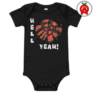 Hell Yeah Graphic Baby Onesie, Trap Shooting Infant Bodysuit, Skeet Sporting Clays Short Sleeve One Piece, Soft Cotton Snapsuit
