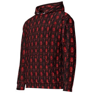 Binary Code Hoodie — IT Professional Gift | Tech Lover Present | Coder Gift | Programmer Gift | Tech enthusiast Gift | Coder Programmer | Tech Enthusiast Top | Digital Pattern Top | Software Developer | Computer Code Print | Programmer Birthday