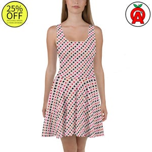 Élégante robe patineuse pour jeux de cartes avec imprimé poker Texas Holdem Blackjack pour les amateurs de jeux et les fans de casino - Cadeau amusant et unique pour les pros du poker