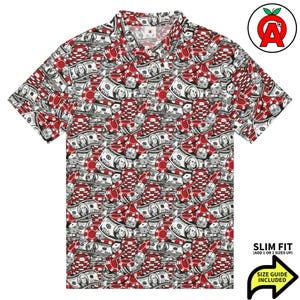 Poker Chips Polo Shirt, money Slim Fit, cash Golf Shirt, bet Tennis Top, stack Athletic Shirt, chip Short Sleeve Unisex Shirt
