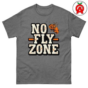 No Fly Zone Trap Skeet Clay Shooting Adult Unisex Classic Shirt, Shotgun Sports Tee, Gift for Hunters, Pheasant, Graphic Tee, Top, TShirt