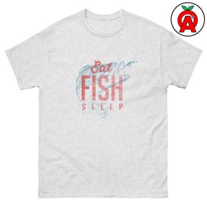 Camiseta adulta unissex com estampa de peixe, camiseta engraçada para pescar, camiseta com estampa de pescador, camiseta com humor de pescador, presentes para pescadores, capitão de barco, guia
