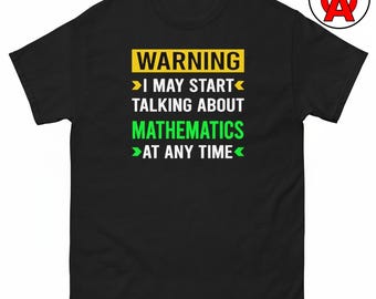 数学グラフィックTシャツ、数学愛好家向けクラシックコットンシャツ、警告デザインカジュアルトップス、統計クルーネックTシャツ、エンジニアリングユニセックスシャツ