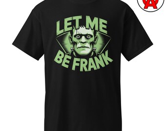 Klassisches Monster-T-Shirt, Unisex-Shirt für Horrorfilm-Fans, Frankenstein-T-Shirt im Vintage-Stil, Kurzarm-Top für Kultfilme