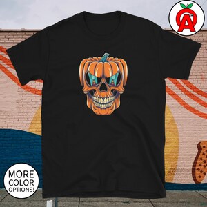Mischievous Carved Pumpkin Halloween Fun Unisex Shirt