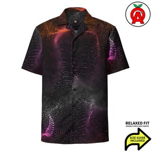 Neural Network Hawaiian Shirt Button Down, Machine Learning Aloha Shirt, Data Visualization Camp Shirt, Tech Design Button Up
