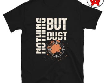 Camiseta &quot;Nada más que polvo&quot; / Camiseta de tiro al plato / Camiseta de tiro al plato / Camiseta unisex para adultos / Camiseta gráfica / Regalos para fanáticos de las escopetas Clay Pigeon