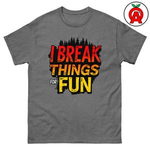 Funny Shotgun Sports Gift Shirt for Trap, Skeet, Clays - Unisex Tee for Marksmen, Instructors - Adult Cotton T-Shirt