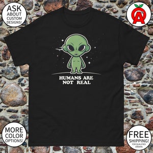 Bold Cosmic Alien Revelation Unisex Tee | Funny UFO Conspiracy Theory Shirt | Extraterrestrial Sci-Fi Gift for Believers