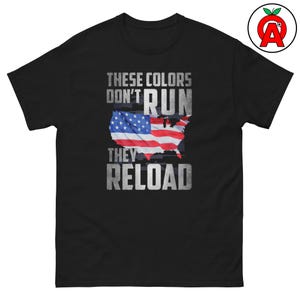 Patriotic Reload American Flag T-Shirt - Mens Womens Unisex