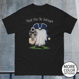 Shall Not Be Infringed Unisex Patriotic Shirt - American Flag Design