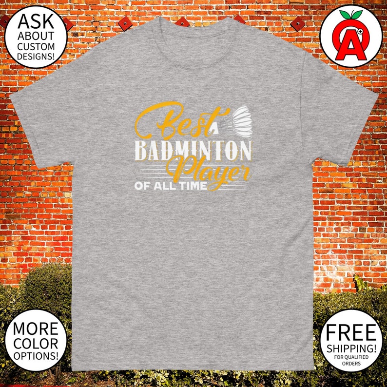 Badminton Legend Unisex T-shirt Best Player of All Time - Etsy