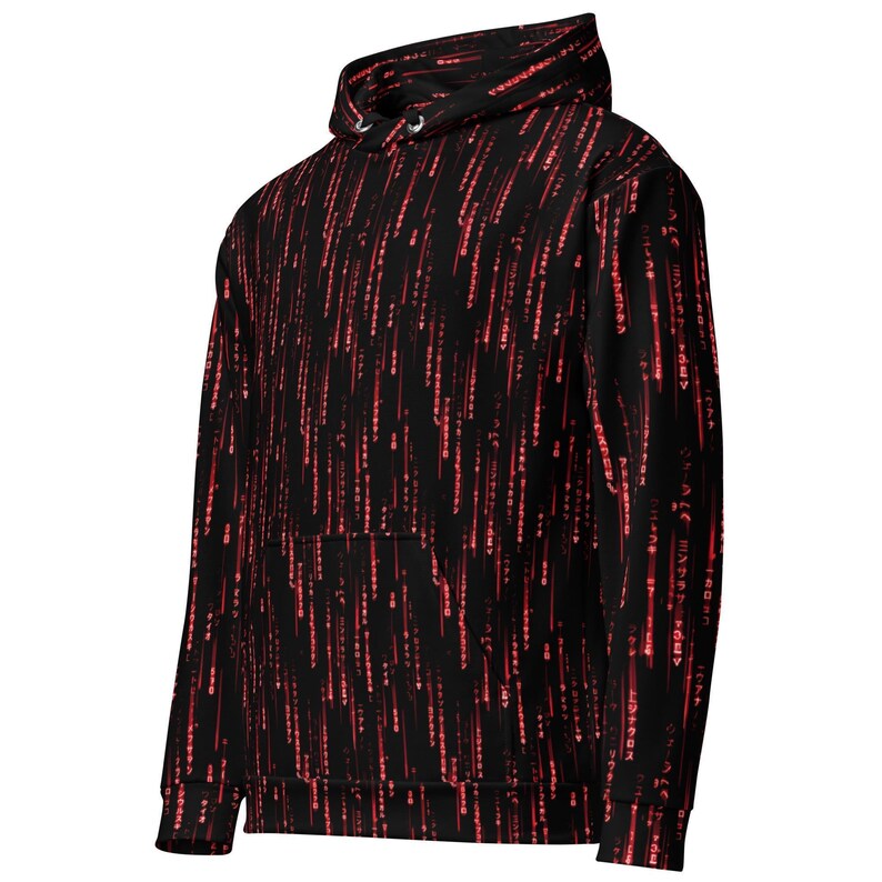 Binary Code Hoodie — IT Professional Gift | Tech Enthusiast | Coding Dad Present | Coder Gift | Programmer Gift | Tech enthusiast Gift | Digital Rain Hoodie | Hacker Aesthetic | Code Pattern Top | Tech Forward Him | Developer Birthday