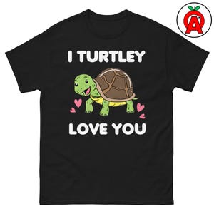 Turtle Love Unisex Shirt - Cute Animal Graphic Tee