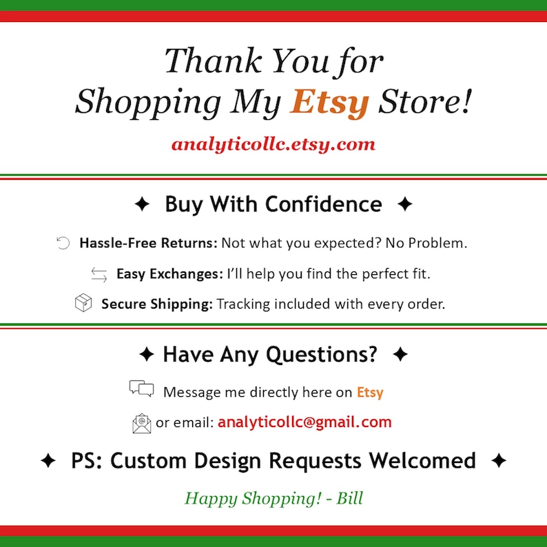 Analytico LLC Analytico.Etsy.com