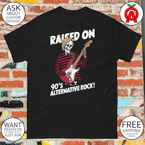 90&#39;s Alternative Rock Grunge Legende Tribute Shirt für Musik Fans