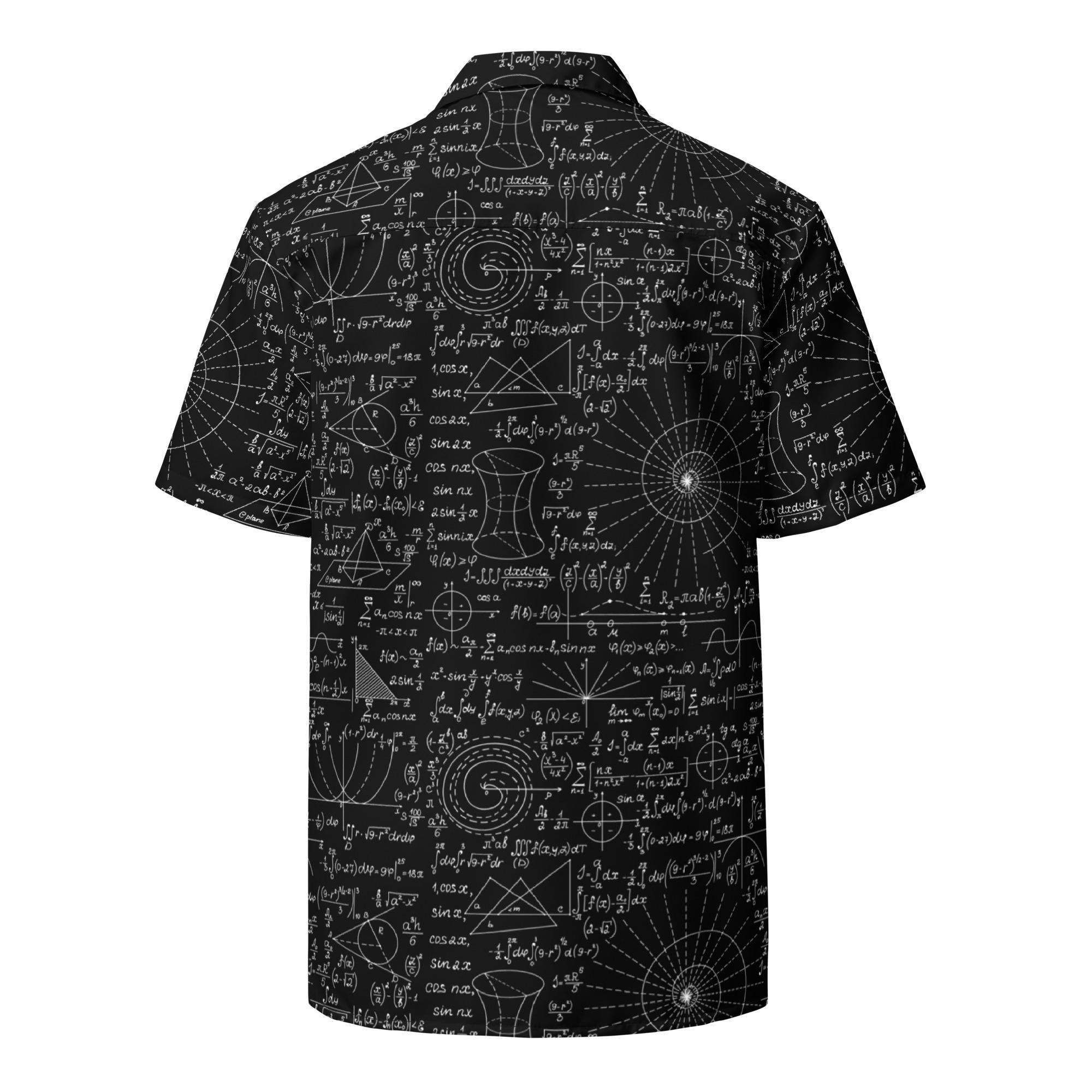 Math Jacket Physics Hawaiian Shirt, Calculus Adult Unisex Shirt, Algebra Relaxed ...