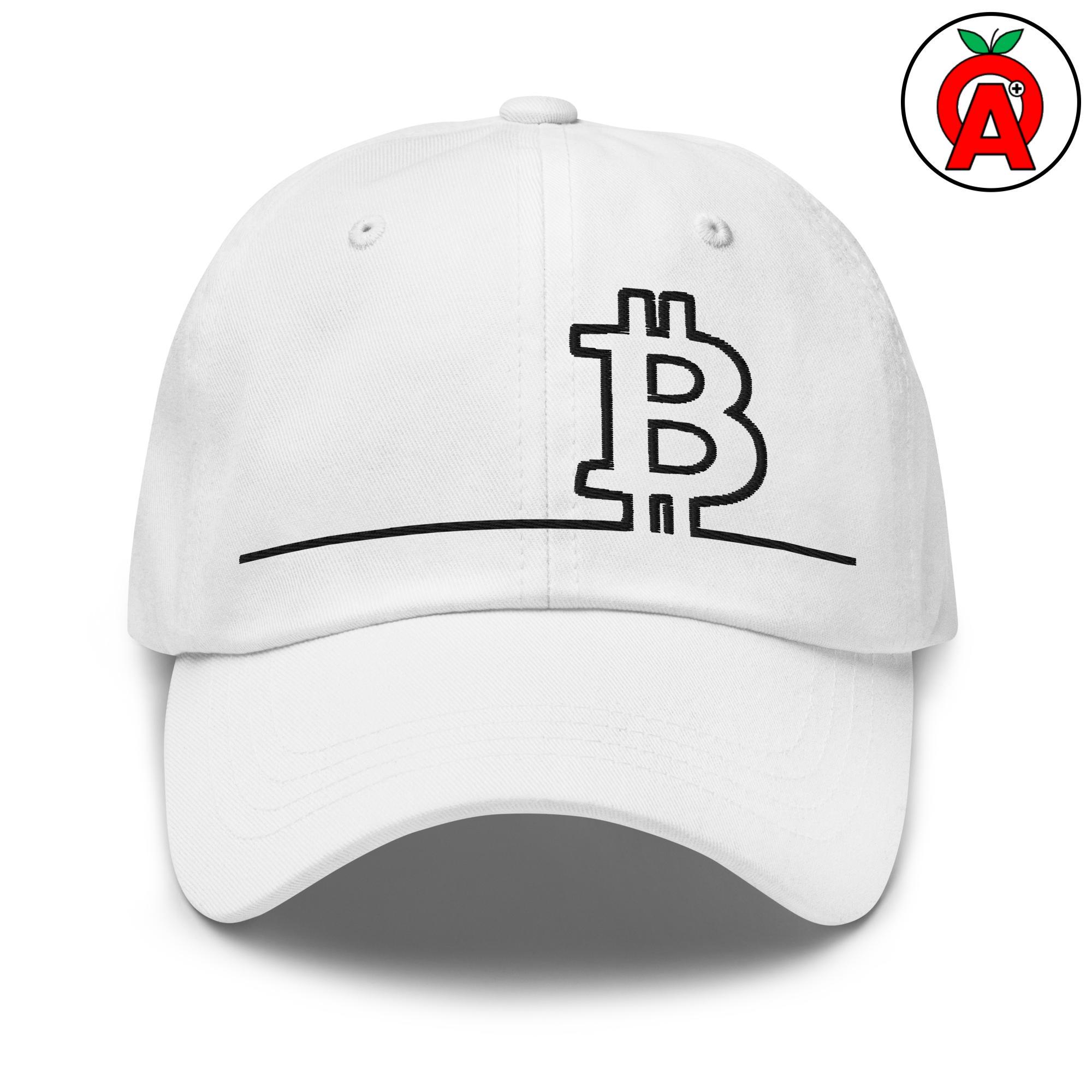 Bitcoin Crypto Currency Hat, Adult Unisex Embroidered Dad Hat W/ Adjustable  Strap, Cryptocurrency Investor Gift, Blockchain Enthusiast Cap - Etsy