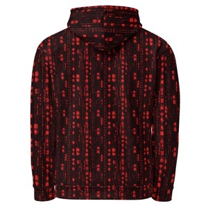 Digital Code Hoodie — Programmer Gift Idea | Web developer Gift | Data scientist Gift | Binary Pattern Shirt | Cascading Data Top | Hacker Aesthetic | Software Engineer | Cybersecurity Pro | Web Developer | Data Scientist | Tech Enthusiast Top