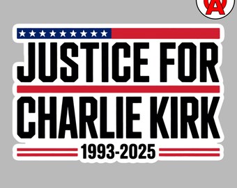 Patriotic Vinyl Sticker, American Flag Political Commentary Decal, Conservative Values Laptop Slaps