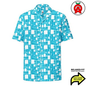 Camisa con estampado de circuito impreso, unisex para adultos, corte holgado, abotonada, hawaiana, absorbe la humedad, material UPF50+, regalo geek para él.
