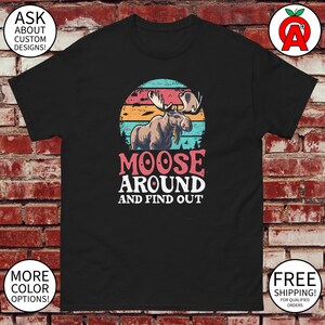 Uniseks eland-T-shirt: ontdek het in stijl