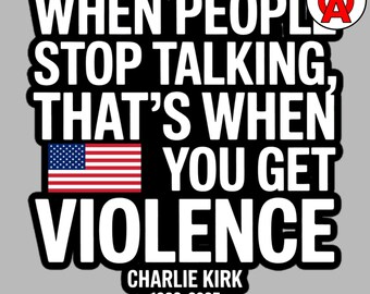 Free Speech Vinyl Sticker, Political Commentary Vinyl Sticker Die Cut Decal, Patriotic Message Die Cut Decal Laptop Sticker