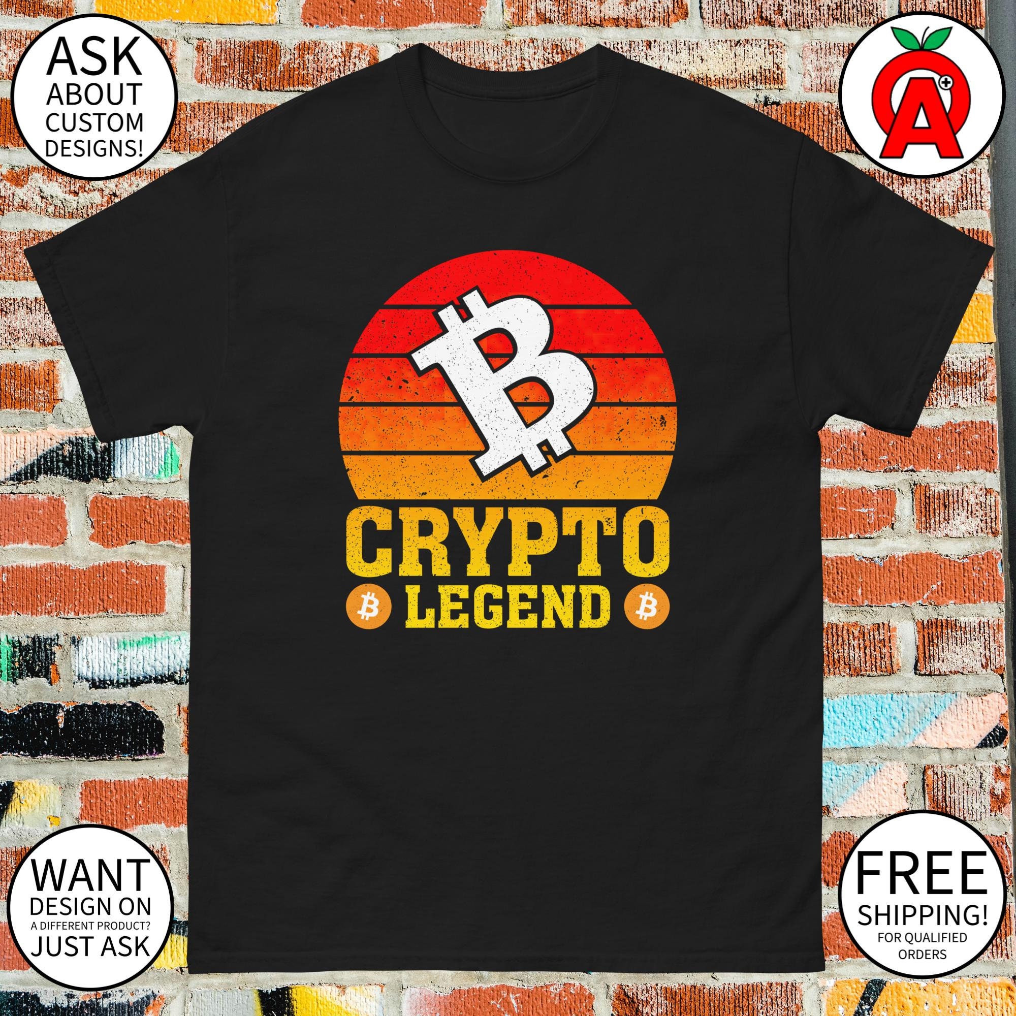 Crypto Legend Bitcoin Logo T-shirt - Adult Unisex - Gifts for Crypto  Enthusiasts Bitcoin Investors Digital Nomads - Etsy Canada