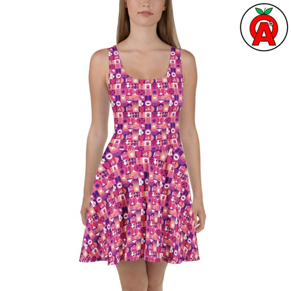 vineyard gal floral linen skater dress Vineyard Dress