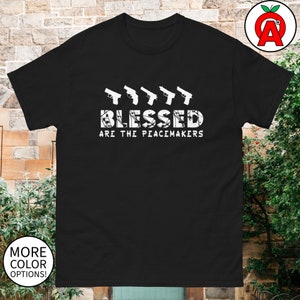 Honoring Peacemakers Unisex Tee - Patriotic Peaceful Clothing for Men and Women
