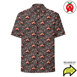 Trap Hawaiian Shirt, Skeet Adult Unisex Short Sleeve Shirt, Sporting Clay All-Over Relaxed Fit Button Down Shirt, Clay Pigeon Aloha Shirt