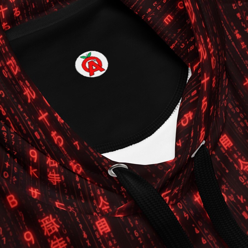 Digital Code Hoodie — Programmer Gift Idea | Web developer Gift | Data scientist Gift | Binary Pattern Shirt | Cascading Data Top | Hacker Aesthetic | Software Engineer | Cybersecurity Pro | Web Developer | Data Scientist | Tech Enthusiast Top