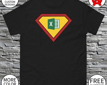 Iconic Excel Hero Unisex Shirt - Classic Emblem Design