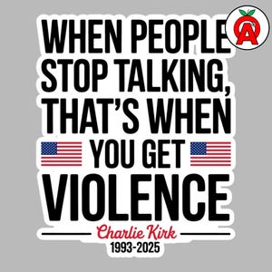 Free Speech Vinyl Sticker, Political Commentary Bold Quote Vinyl Sticker Die Cut Decal, Activism Statement Die Cut Decal Kiss Cut Sticker
