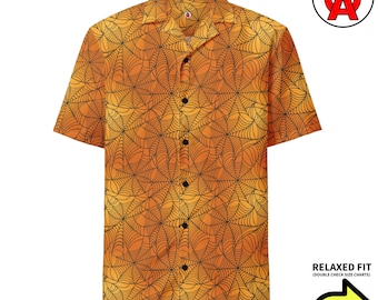 Spinnennetz-Hawaiihemd, Spinnennetz-Alohahemd, Gothic-Spinnennetz-Hemd, Strandtop mit Spinnenmotiv, Halloween-Resortkleidung