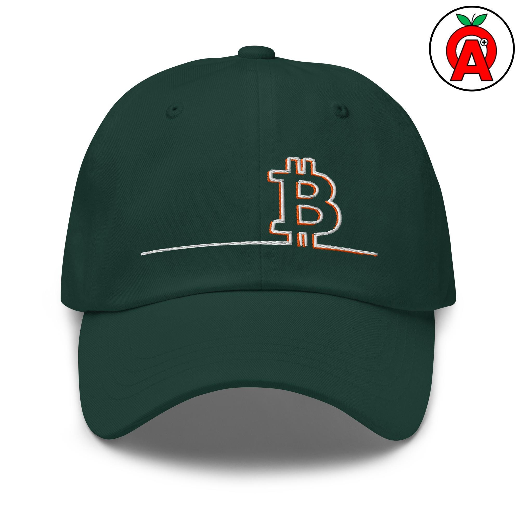 Bitcoin Crypto Currency Hat, Adult Unisex Embroidered Dad Hat W/ Adjustable  Strap, Crypto Investor Gift, Blockchain Trader Cap, Meetup - Etsy