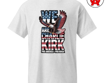 USA Flag Design T-Shirt, Patriotic Eagle Unisex Shirt Graphic Tee, Bold Political Statement Graphic Tee Shirt