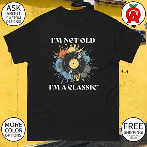 Timeless Watercolor Vinyl Record Tee - Unisex Shirt with a Classic Twist