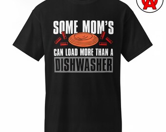 Shotgun Mom T-Shirt, Trap Shooting Unisex Shirt, Clay Pigeon Graphic Tee, Skeet Sarcastic Short Sleeve Top