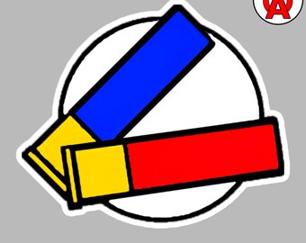 Shotgun Shells, Vinyl Bubble-Free Sticker, Broken Clay Pigeon And Shotgun Design For Shooting Sports Fans And Hunting Enthusiasts