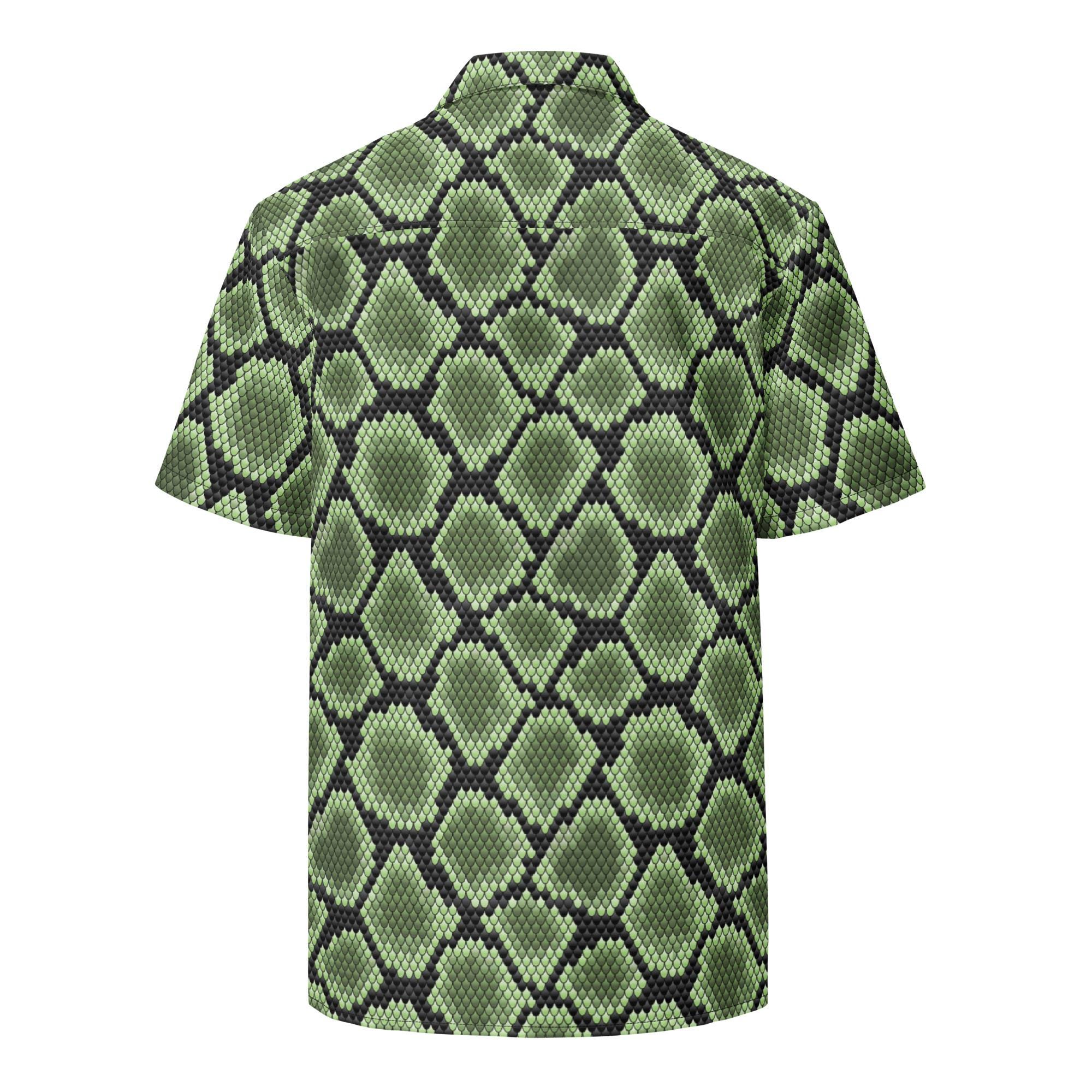 Snakeskin Snake Skin Leather Hide Pattern, Adult Unisex All-over