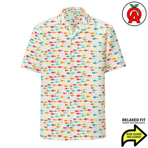 Jesus Hawaiian Shirt, Christian Short Sleeve Button Down, Faith Relaxed Fit Shirt, Worship Button Up, Quick Dry, UPF50+