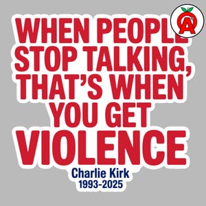 Free Speech Vinyl Sticker, Political Commentary Kiss Cut Decal, Bold Patriotic Message, Waterproof Durable