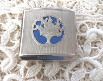 Vintage Compact ,Cara Nome Silver