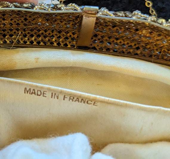 Vintage made in Paris 1920 purse - image 7