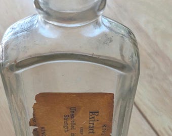 Vintage Peppermint Bottle, King and Gambles