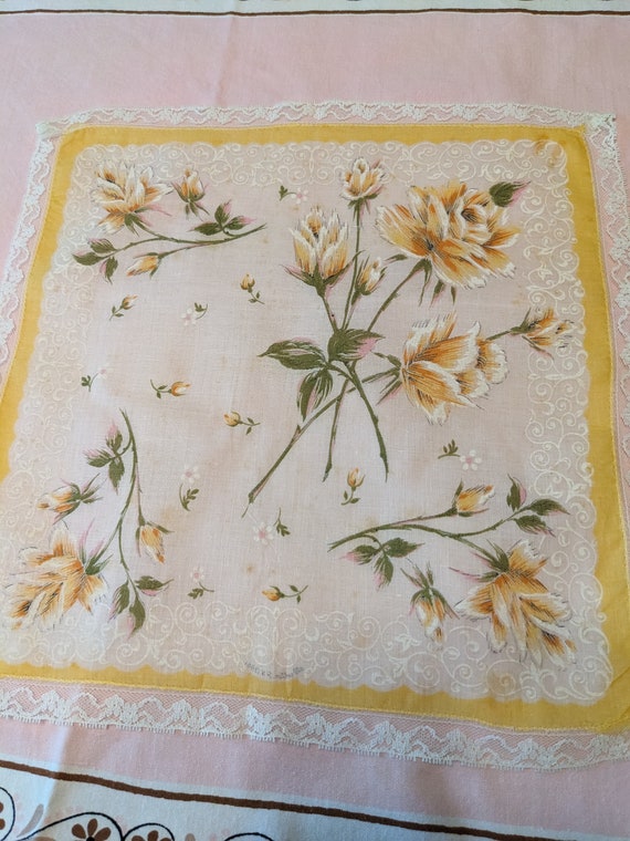 Vintage ladies handkerchief