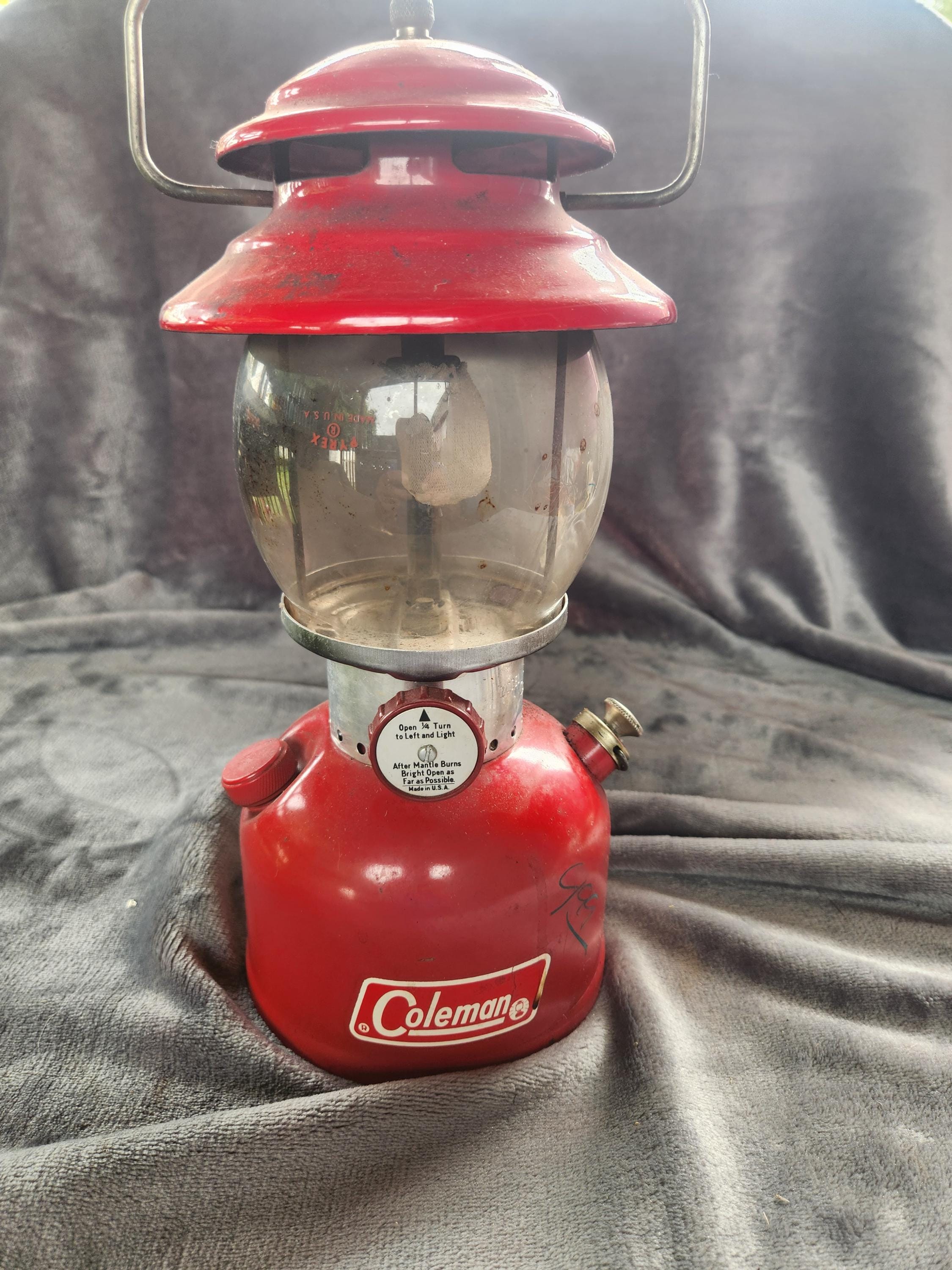 Coleman Single Mantle Lantern - Etsy
