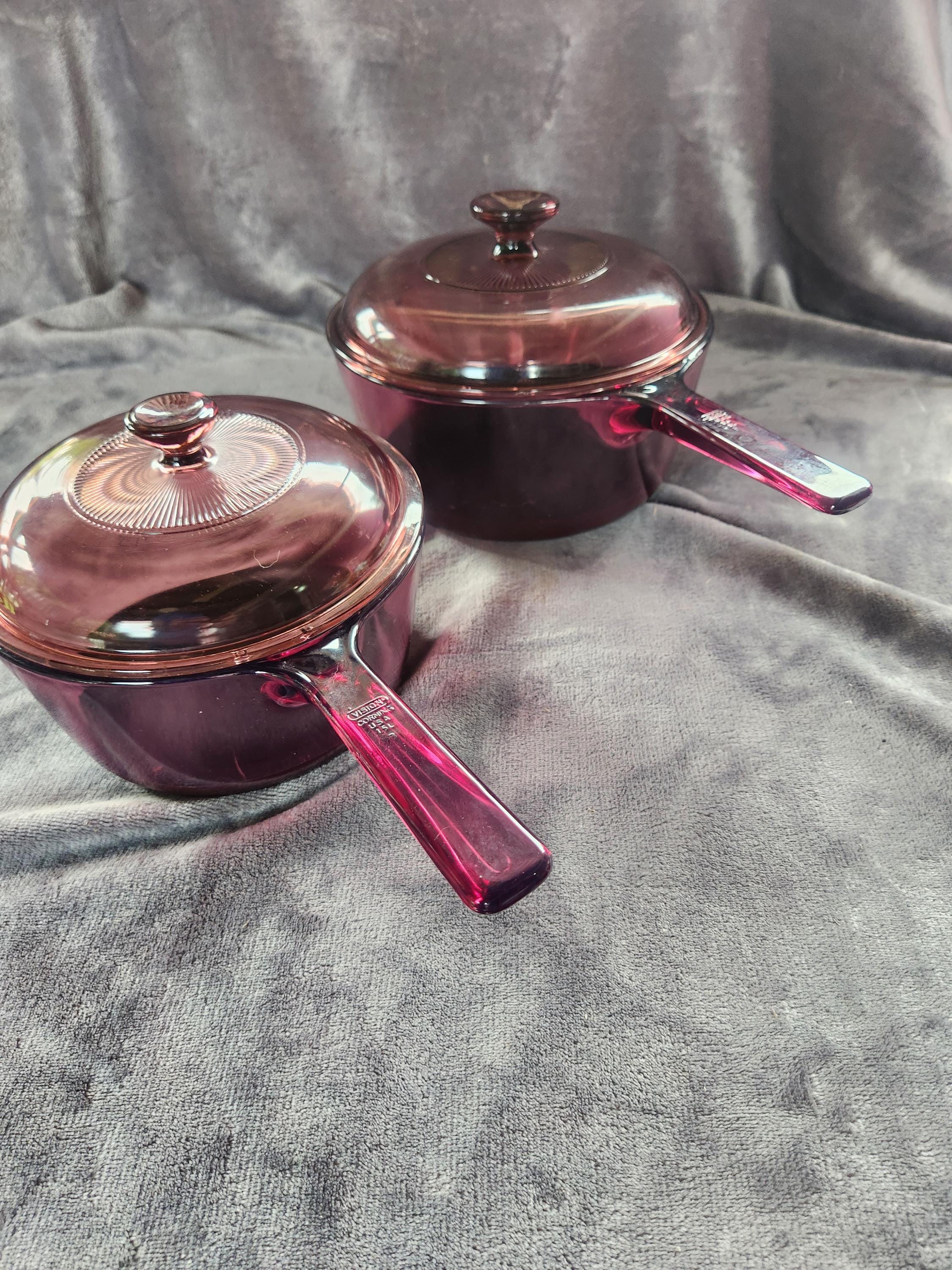 Corning Vision Cranberry - Etsy